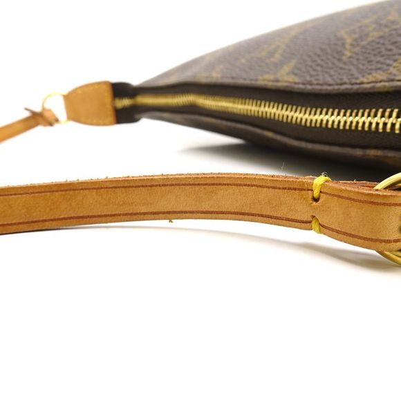 Louis Vuitton Monogram Pochette Accessoire Brown Accessory Pouch - Picture 4 of 8